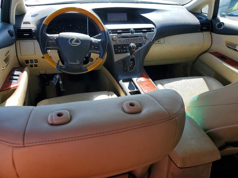 2010 Lexus Rx მანქანა იყიდება აუქციონზე, vin: 2T2BK1BA5AC038101, აუქციონის ნომერი: 61168706