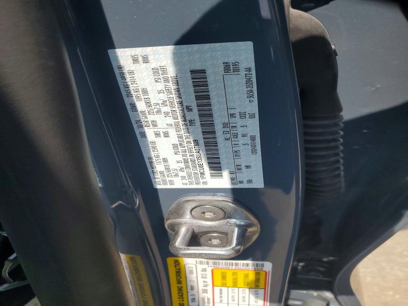 2025 Ford Escape მანქანა იყიდება აუქციონზე, vin: 1FMCU0E13SUA07809, აუქციონის ნომერი: 60753306