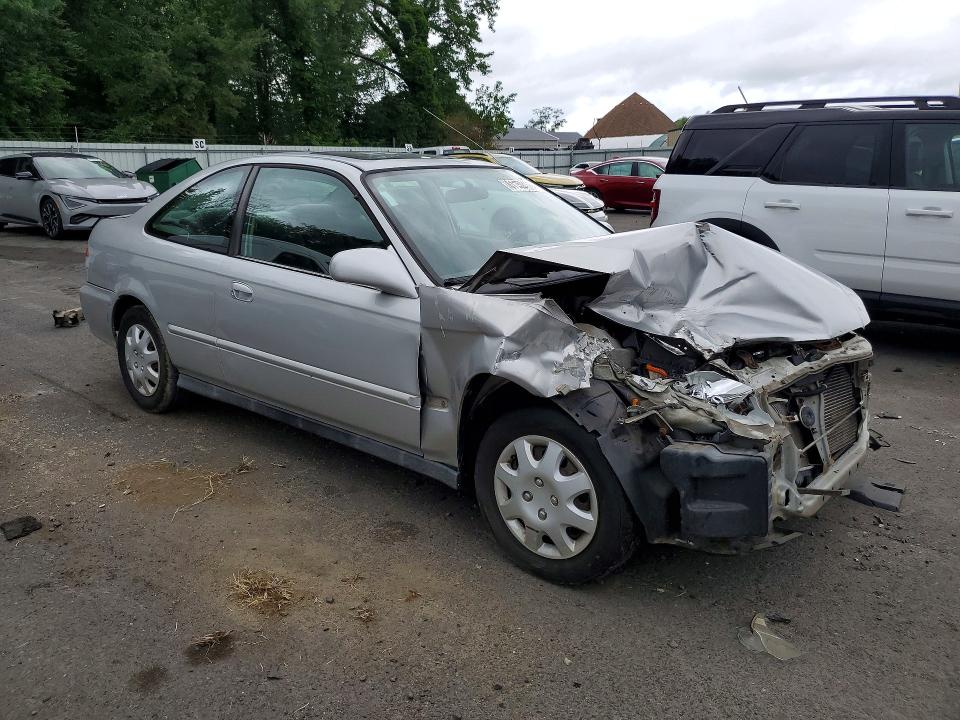 2000 Honda Civic მანქანა იყიდება აუქციონზე, vin: 1HGEJ8248YL014435, აუქციონის ნომერი: 61159456