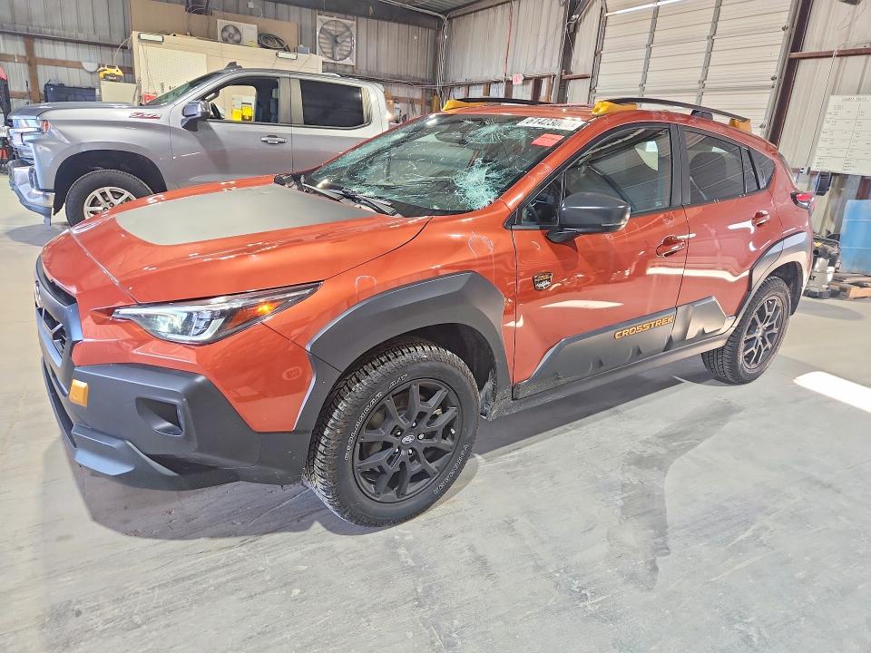 61423066 :رقم المزاد ، 4S4GUHU62R3812147 vin ، 2024 Subaru Crosstrek مزاد بيع