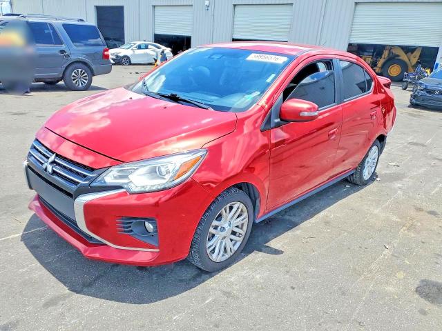 2022 Mitsubishi Mirage მანქანა იყიდება აუქციონზე, vin: ML32FVFJ5NHF05213, აუქციონის ნომერი: 59956516