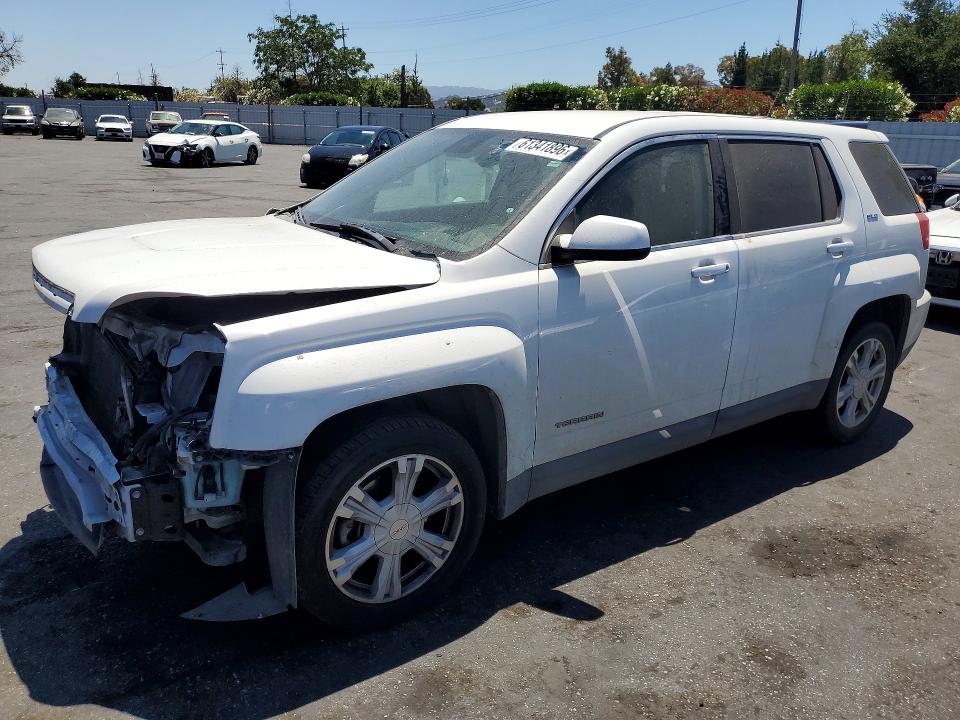 61341896 :رقم المزاد ، 2GKALMEK3H6345009 vin ، 2017 Gmc Terrain مزاد بيع