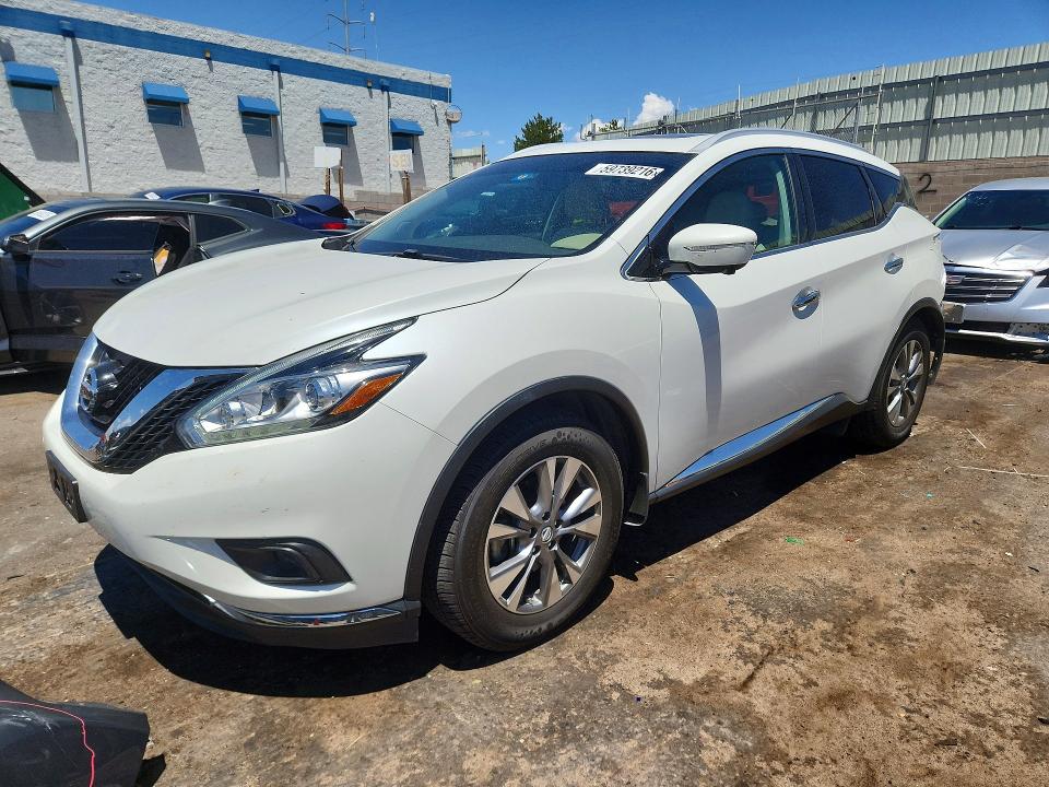 Aukcja sprzedaży 2015 Nissan Murano, vin: 5N1AZ2MH4FN246465, numer aukcji: 59739216