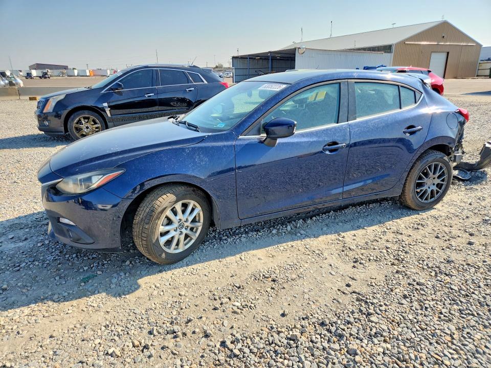 63052226 :رقم المزاد ، 3MZBM1M76FM179139 vin ، 2015 Mazda 3 مزاد بيع