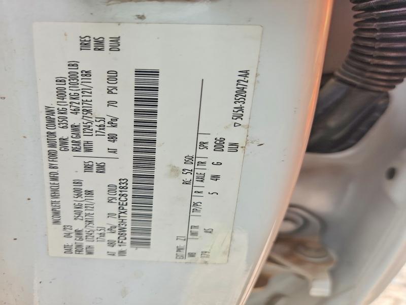 Продажа на аукционе авто 2023 Ford F350, vin: 1FD8W3HTXPEC81833, номер лота: 60068906