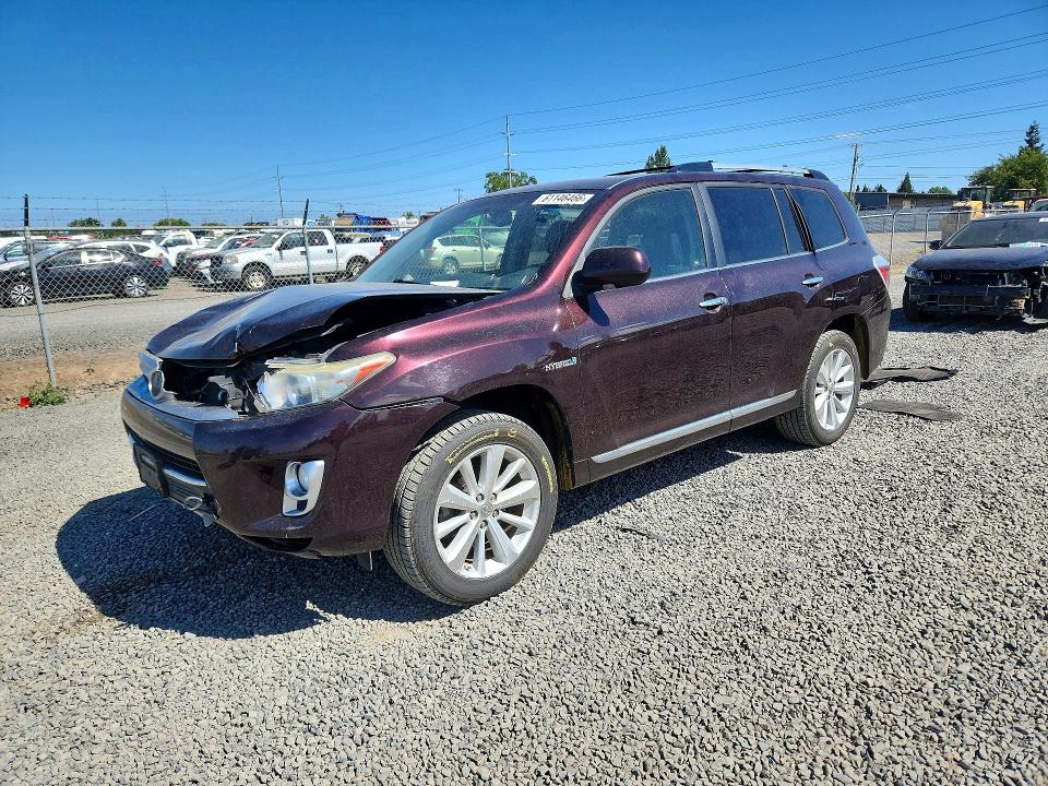 2013 Toyota Highlander მანქანა იყიდება აუქციონზე, vin: JTEDC3EH3D2018913, აუქციონის ნომერი: 61146466