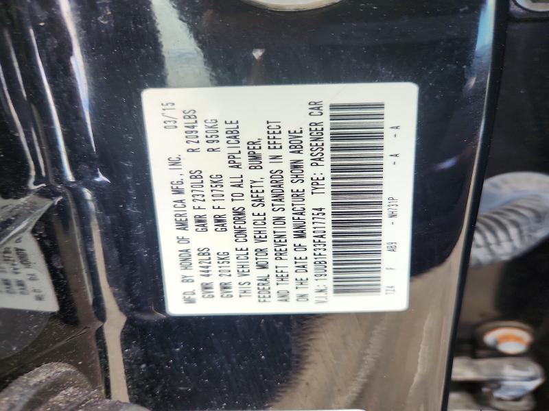 Aukcja sprzedaży 2015 Acura Tlx, vin: 19UUB1F33FA017754, numer aukcji: 63338846