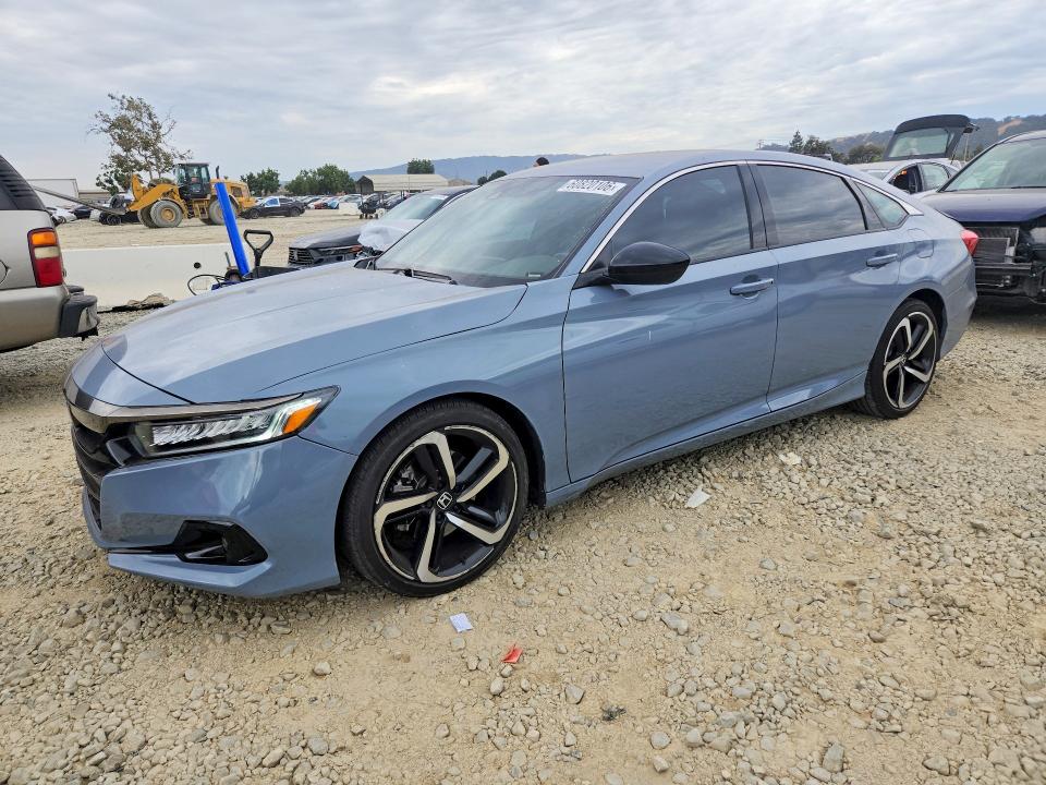 2022 Honda Accord მანქანა იყიდება აუქციონზე, vin: 1HGCV3F29NA014264, აუქციონის ნომერი: 60820106