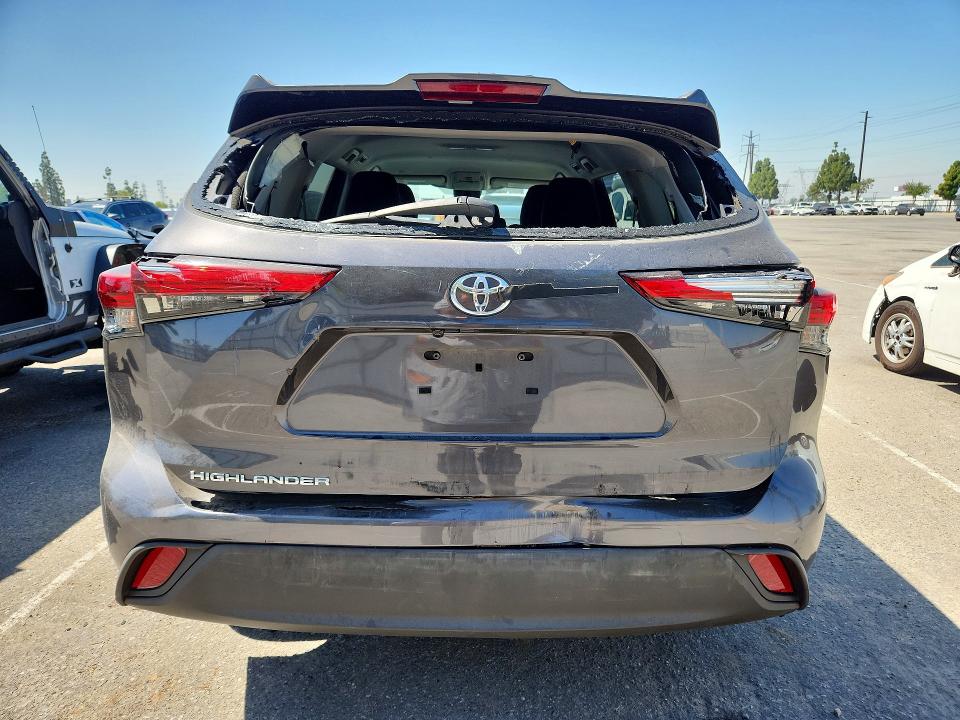 60701576 :رقم المزاد ، 5TDCZRAH1MS039999 vin ، 2021 Toyota Highlander مزاد بيع