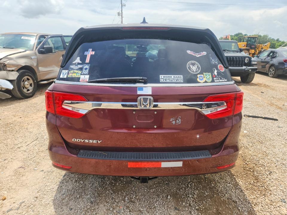 60186926 :رقم المزاد ، 5FNRL6H7XJB035277 vin ، 2018 Honda Odyssey مزاد بيع