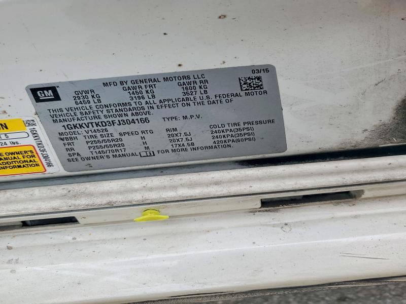 Продаж на аукціоні авто 2015 Gmc Acadia Sle1 Awd, vin: 1GKKVTKD3FJ304166, номер лоту: 60702396