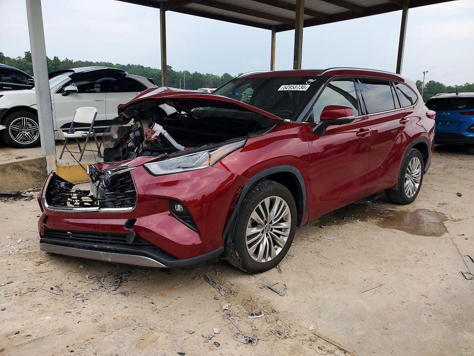 2023 Toyota Highlander მანქანა იყიდება აუქციონზე, vin: 5TDFARAH9PS021808, აუქციონის ნომერი: 62958736