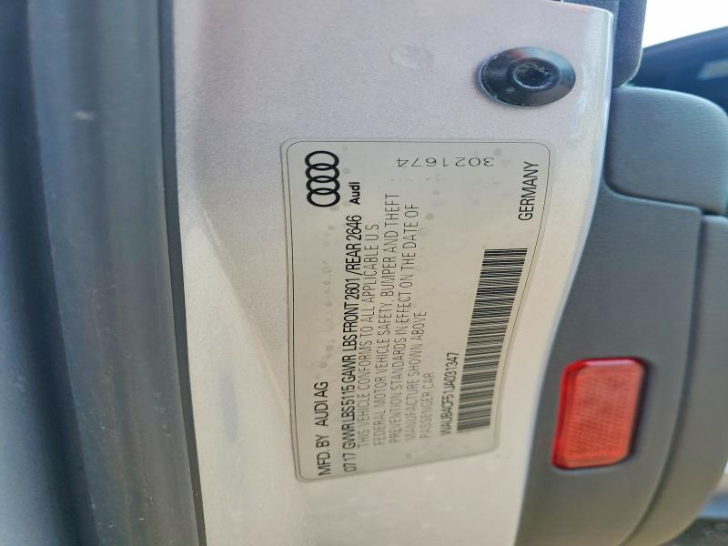 Auction sale of the 2018 Audi S5, vin: WAUB4CF51JA031347, lot number: 61518446