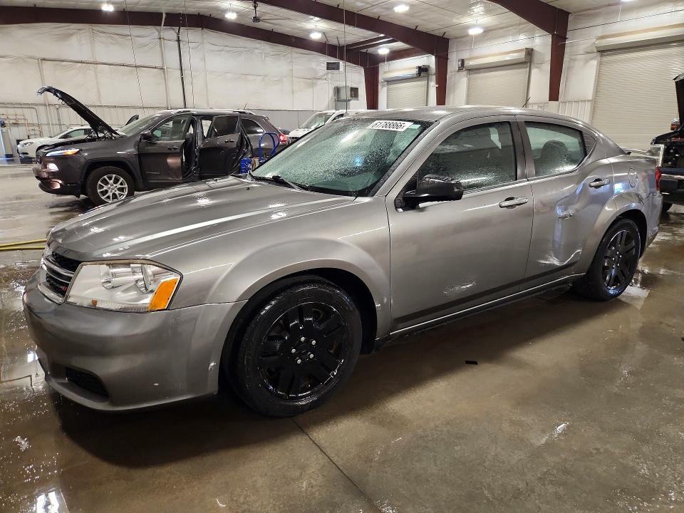 61788866 :رقم المزاد ، 1C3CDZAB1CN219955 vin ، 2012 Dodge Avenger مزاد بيع