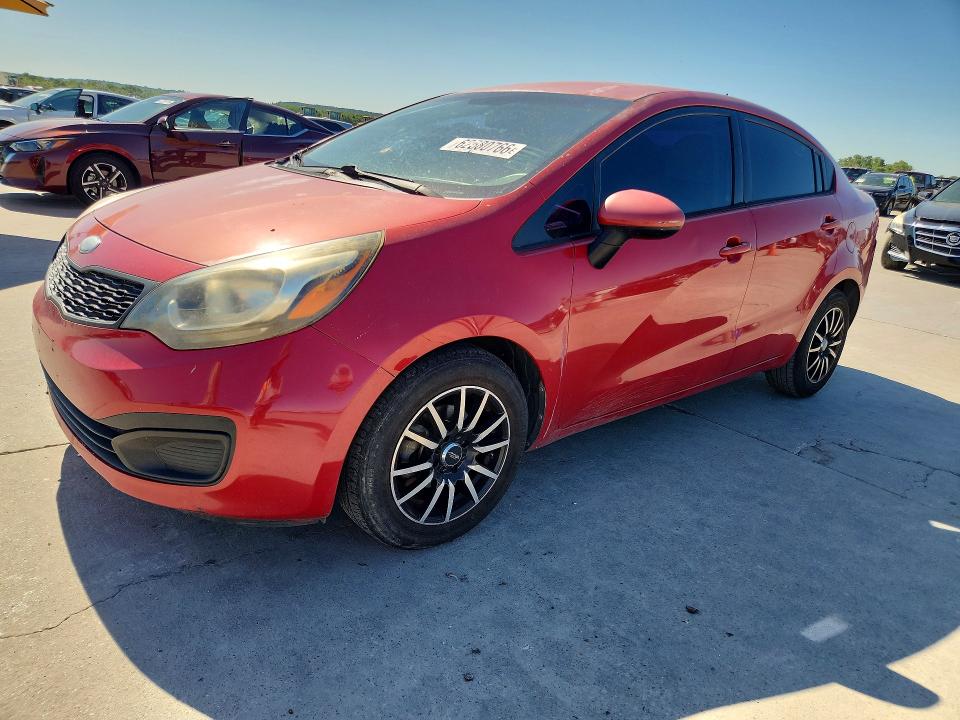 2013 Kia Rio მანქანა იყიდება აუქციონზე, vin: KNADM4A38D6182021, აუქციონის ნომერი: 62580766