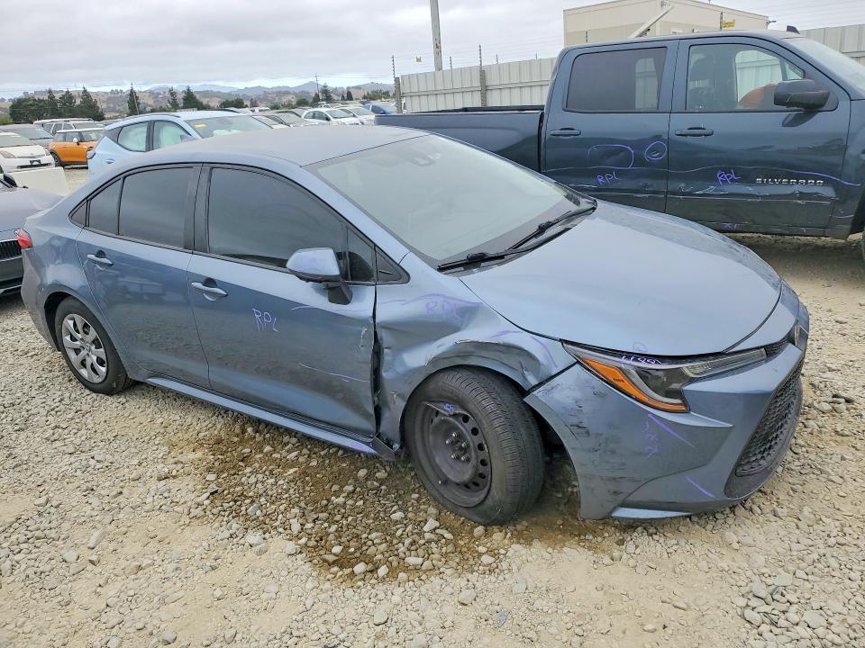 Продаж на аукціоні авто 2021 Toyota Corolla, vin: 5YFEPMAE6MP214456, номер лоту: 59705136