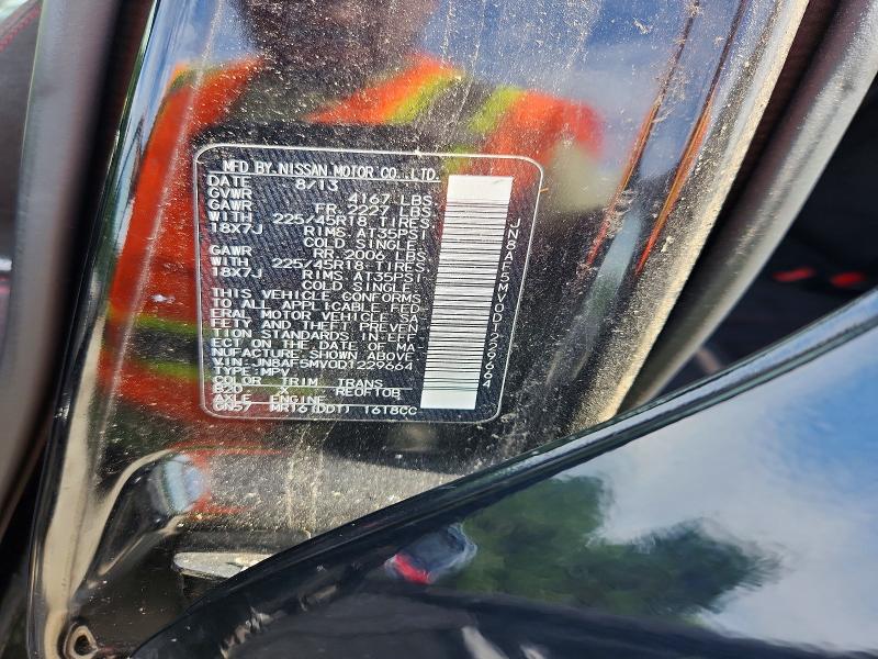 62907676 :رقم المزاد ، JN8AF5MV0DT229664 vin ، 2013 Nissan Juke مزاد بيع