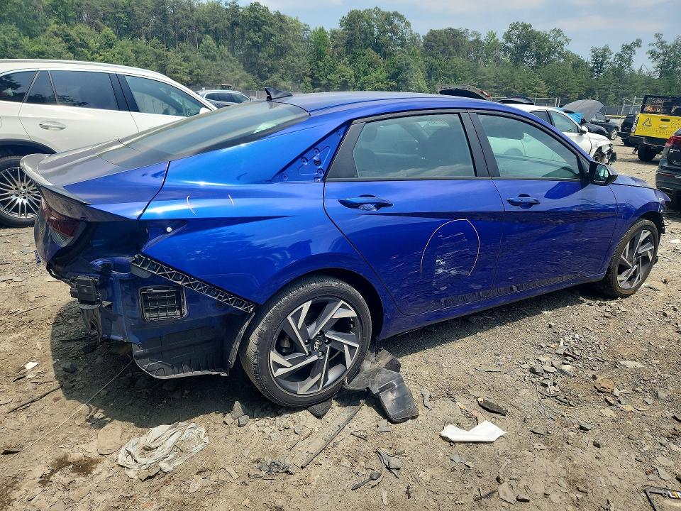 Продажа на аукционе авто 2025 Hyundai Elantra, vin: KMHLM4DG5SU876635, номер лота: 61490786