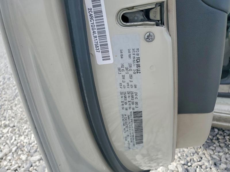 Aukcja sprzedaży 2020 Chrysler Pacifica, vin: 2C4RC1GG4LR175837, numer aukcji: 61713016