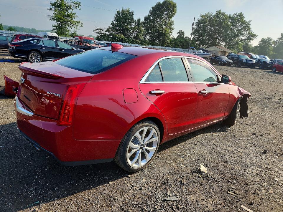 2016 Cadillac Ats მანქანა იყიდება აუქციონზე, vin: 1G6AL5SSXG0100661, აუქციონის ნომერი: 60657146