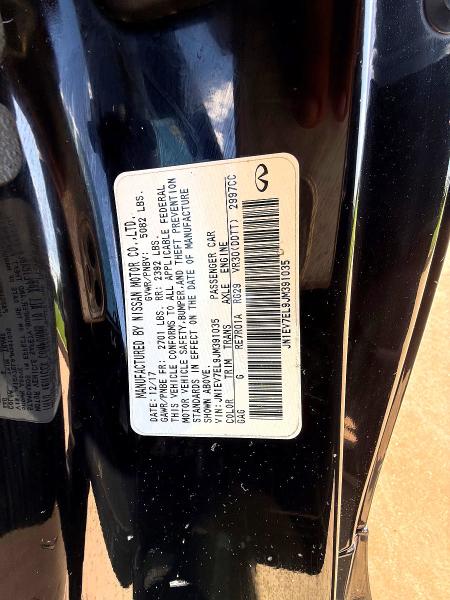Продаж на аукціоні авто 2018 Infiniti Q60, vin: JN1EV7EL9JM391035, номер лоту: 62343106