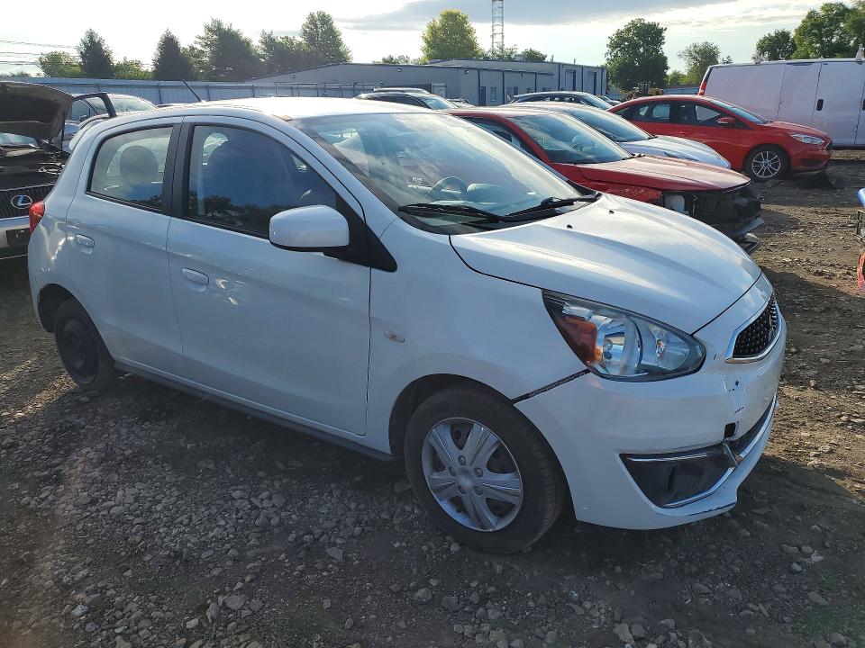 62515646 :رقم المزاد ، ML32A3HJ1HH004644 vin ، 2017 Mitsubishi Mirage مزاد بيع