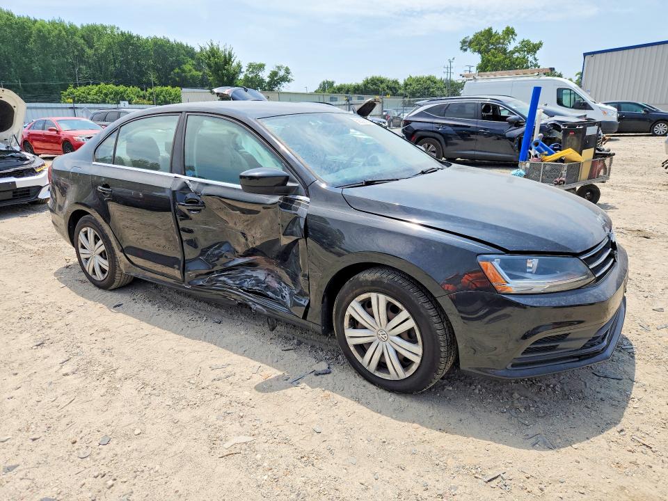 2017 Volkswagen Jetta მანქანა იყიდება აუქციონზე, vin: 3VW2B7AJ6HM237651, აუქციონის ნომერი: 59360786
