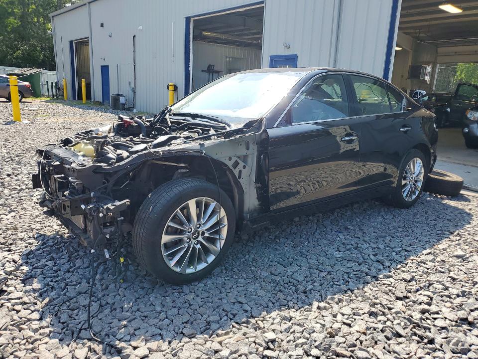 2019 Infiniti Q50 მანქანა იყიდება აუქციონზე, vin: JN1EV7AR7KM556799, აუქციონის ნომერი: 61923506