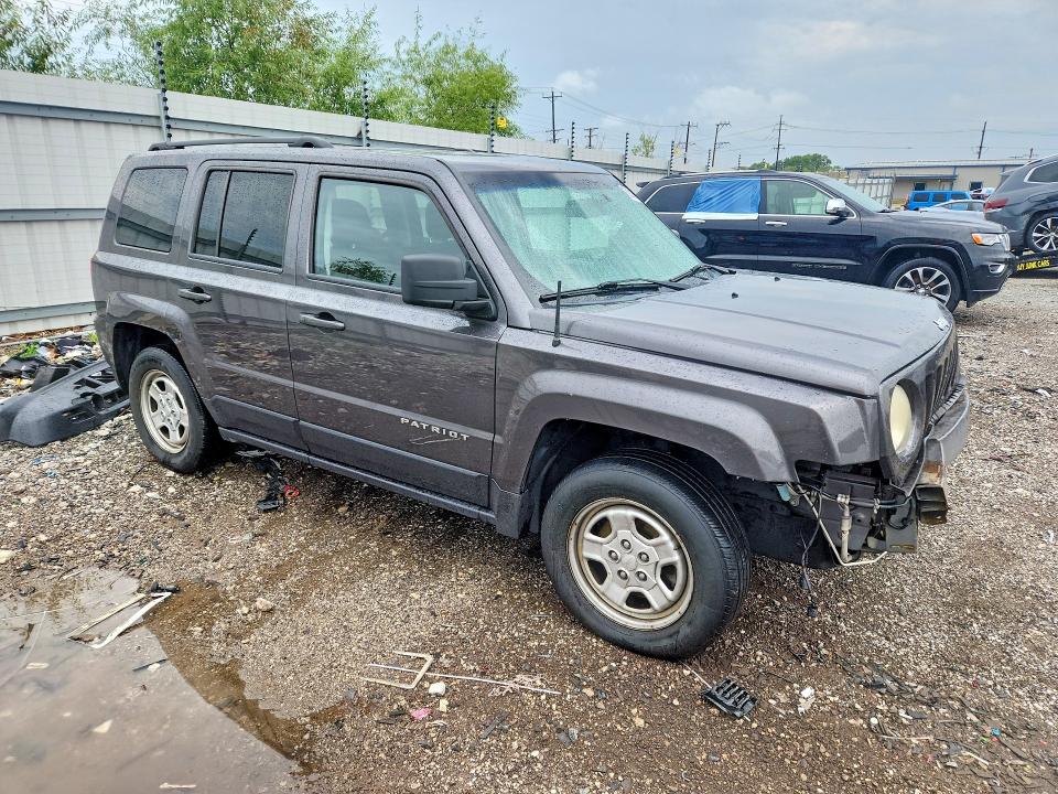 Aukcja sprzedaży 2016 Jeep Patriot, vin: 1C4NJPBB5GD808437, numer aukcji: 62315646