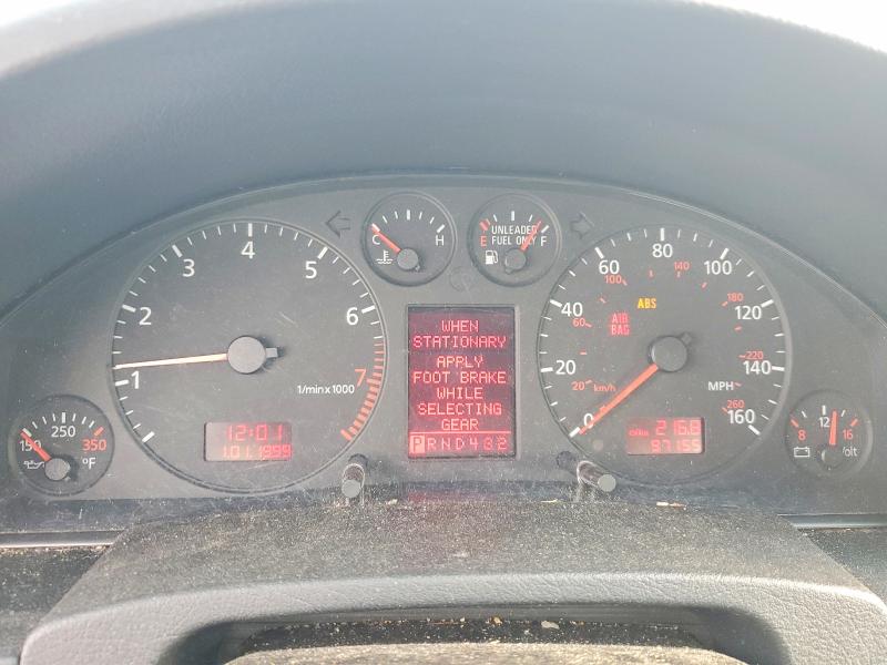 Aukcja sprzedaży 2001 Audi A6, vin: WAUBH64B61N079756, numer aukcji: 62423236