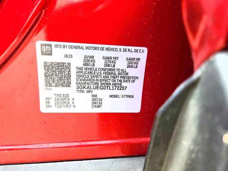 2026 Gmc Terrain მანქანა იყიდება აუქციონზე, vin: 3GKALUEG0TL172257, აუქციონის ნომერი: 62340216