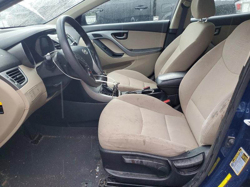 60444176 :رقم المزاد ، 5NPDH4AEXFH636190 vin ، 2015 Hyundai Elantra مزاد بيع