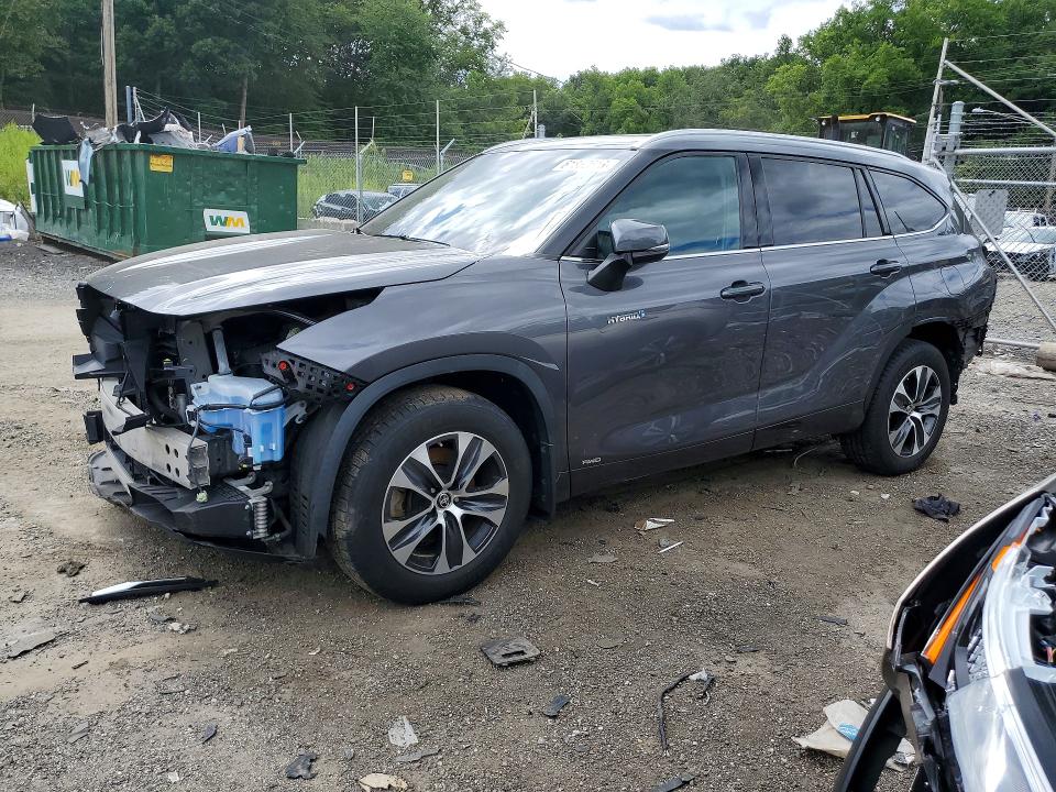 Aukcja sprzedaży 2021 Toyota Highlander, vin: 5TDGBRCH4MS530165, numer aukcji: 61852616