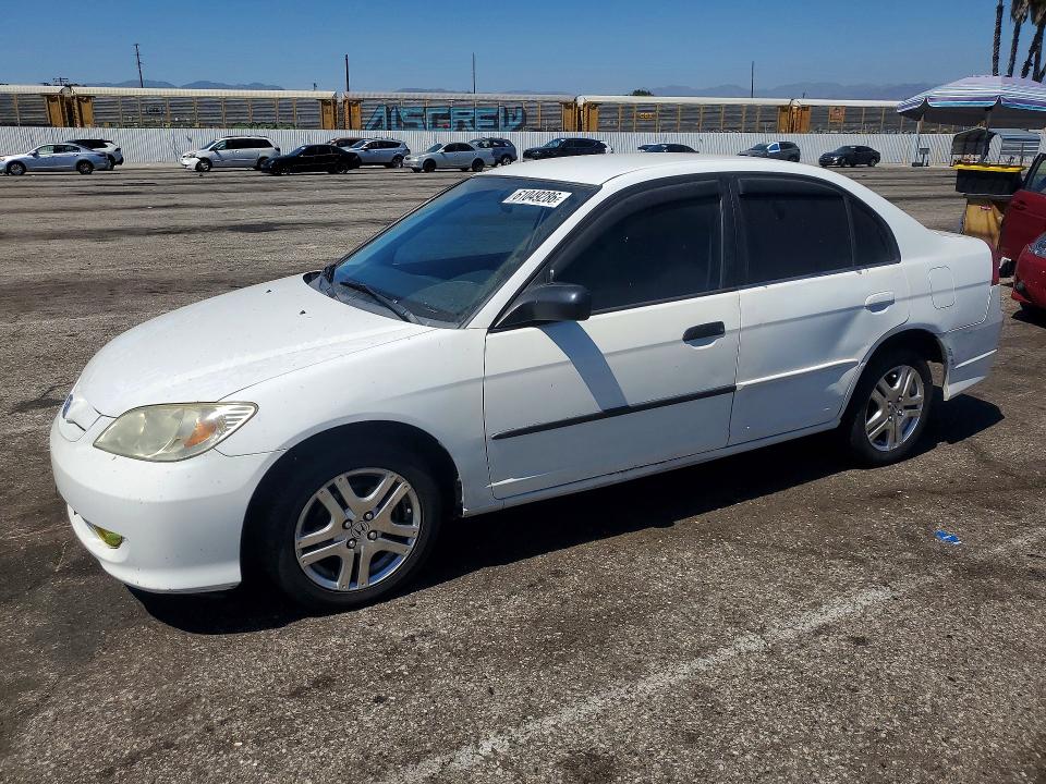 2004 Honda Civic მანქანა იყიდება აუქციონზე, vin: 2HGES16394H587177, აუქციონის ნომერი: 61049286