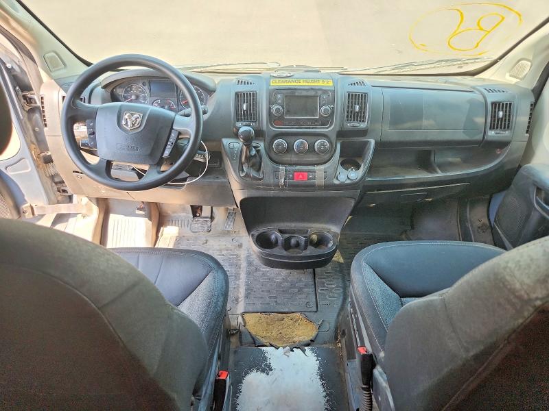 59746136 :رقم المزاد ، 3C6MRVJG6ME536424 vin ، 2021 Ram Promaster 3500 مزاد بيع