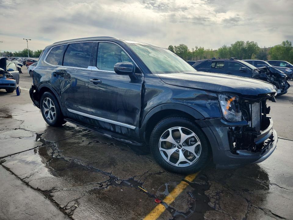 60515346 :رقم المزاد ، 5XYP3DHC2NG224304 vin ، 2022 Kia Telluride مزاد بيع