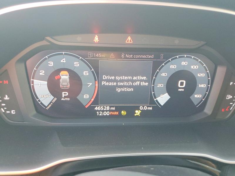 2021 Audi Q3 მანქანა იყიდება აუქციონზე, vin: WA1DECF36M1132745, აუქციონის ნომერი: 57938696