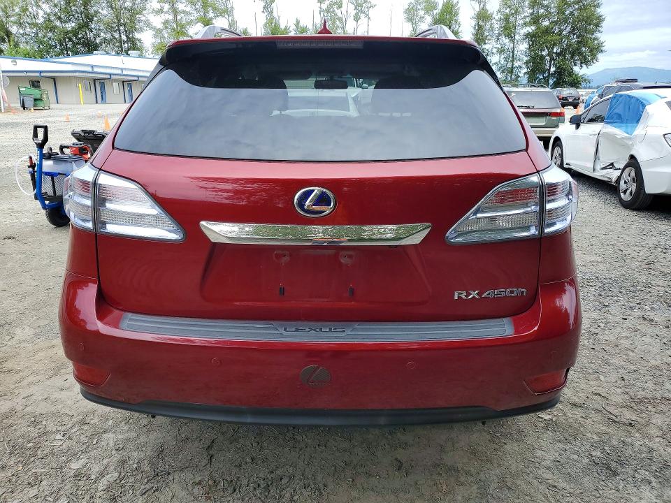 60153926 :رقم المزاد ، JTJBC1BA7B2037434 vin ، 2011 Lexus Rx مزاد بيع