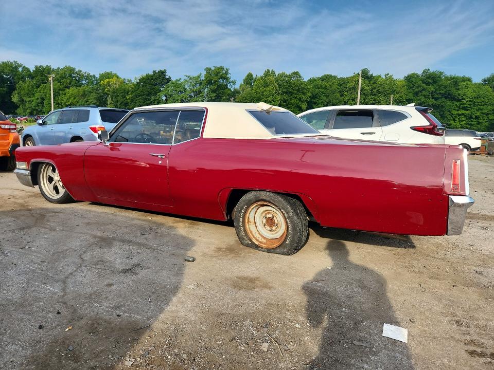 Продажа на аукционе авто 1970 Cadillac Deville, vin: J0240195, номер лота: 61205666