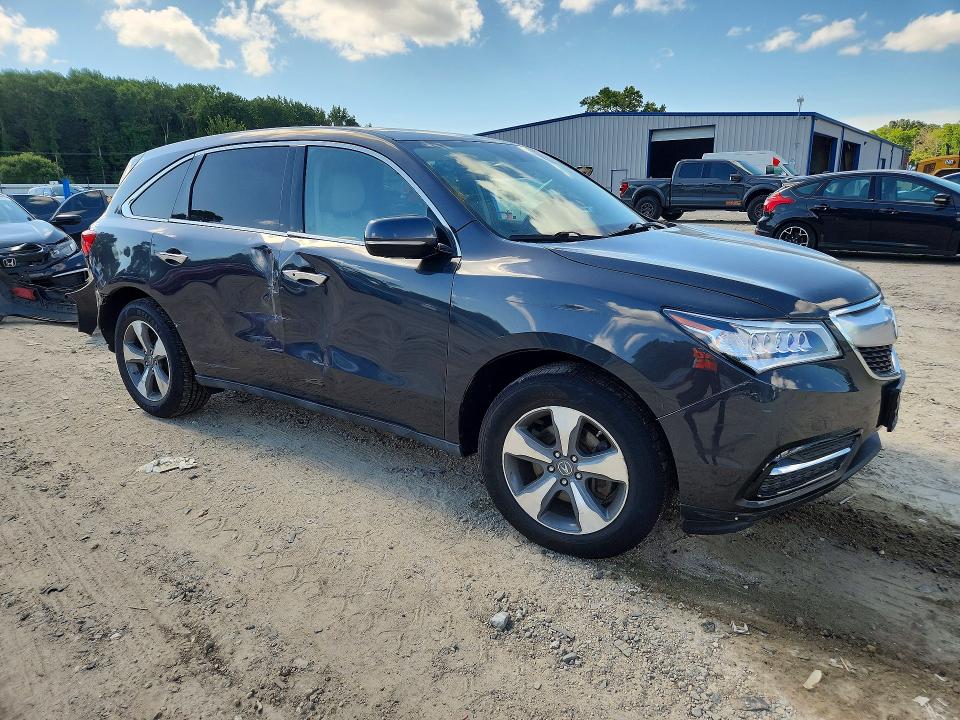 Продажа на аукционе авто 2016 Acura Mdx, vin: 5FRYD4H25GB015379, номер лота: 60449626