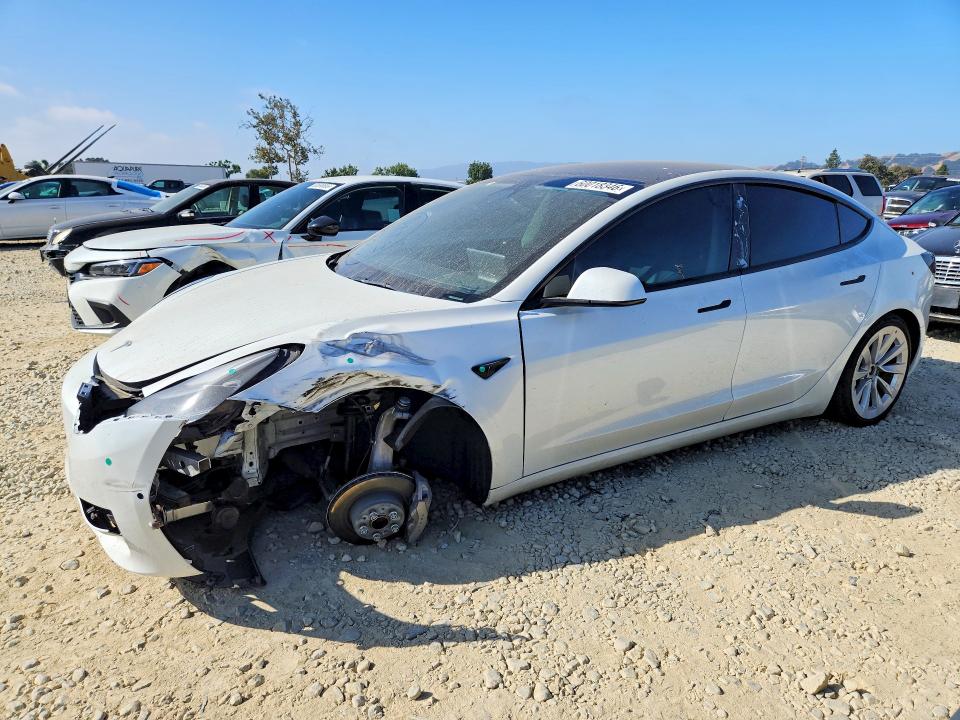 Aukcja sprzedaży 2022 Tesla Model 3, vin: 5YJ3E1EA3NF298042, numer aukcji: 60018346