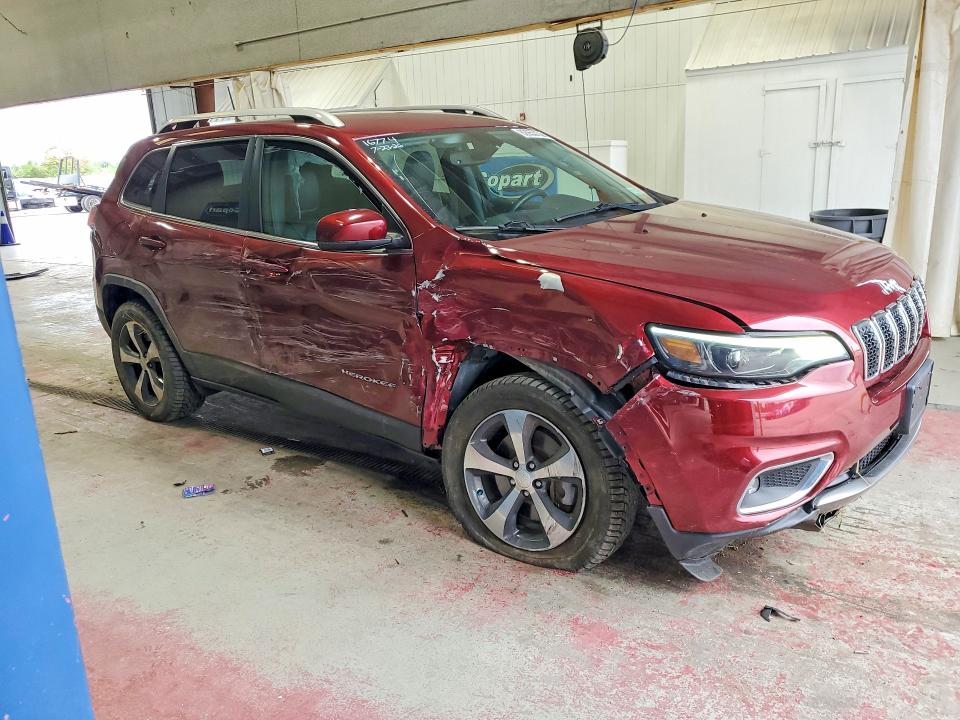 2019 Jeep Cherokee მანქანა იყიდება აუქციონზე, vin: 1C4PJMDX6KD136736, აუქციონის ნომერი: 62953706