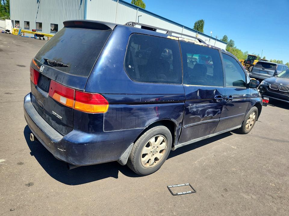 Продажа на аукционе авто 2003 Honda Odyssey, vin: 5FNRL18073B032989, номер лота: 62206246