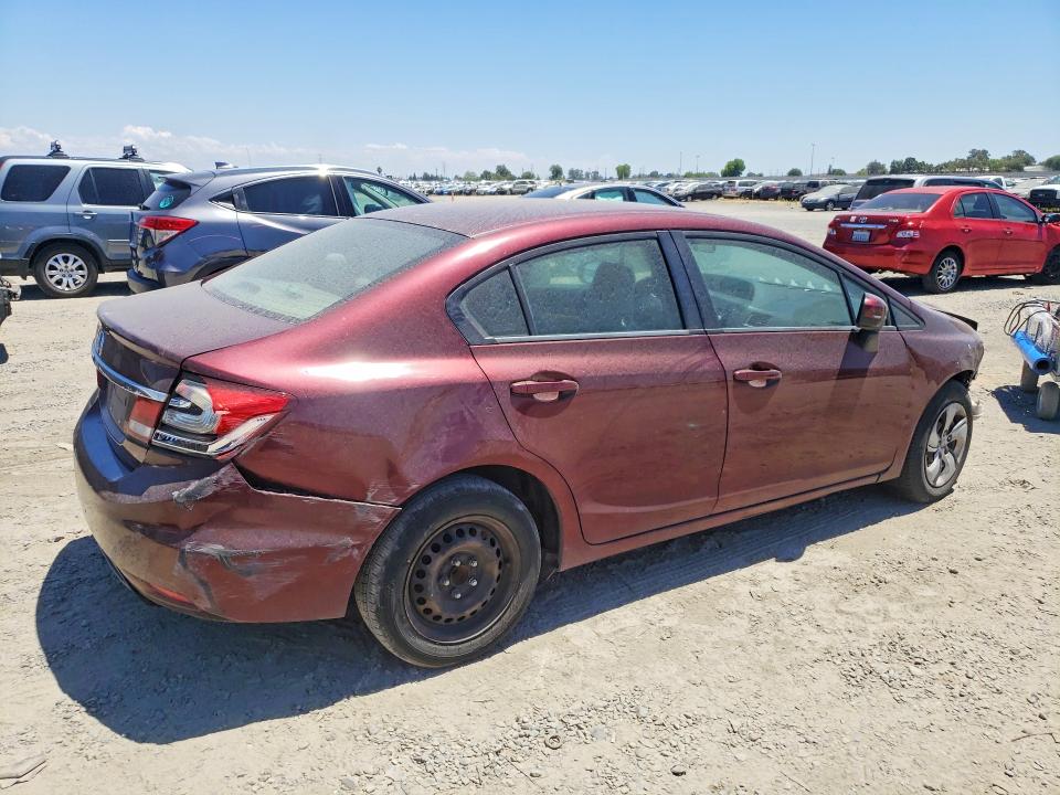 Продаж на аукціоні авто 2014 Honda Civic, vin: 19XFB2F52EE232441, номер лоту: 60843066