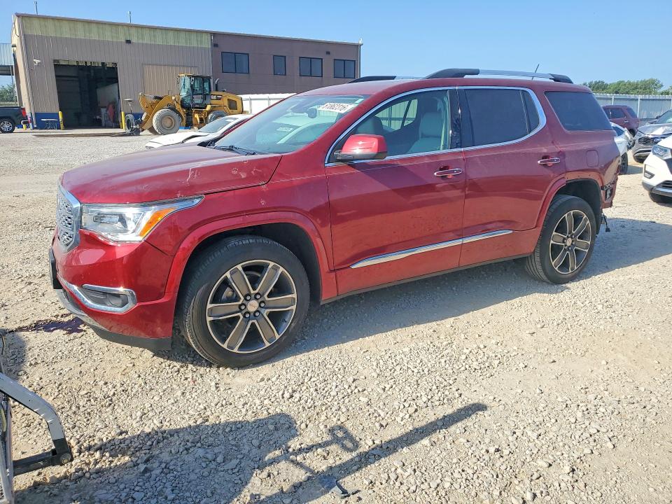 61862316 :رقم المزاد ، 1GKKNPLS5KZ168459 vin ، 2019 Gmc Acadia مزاد بيع