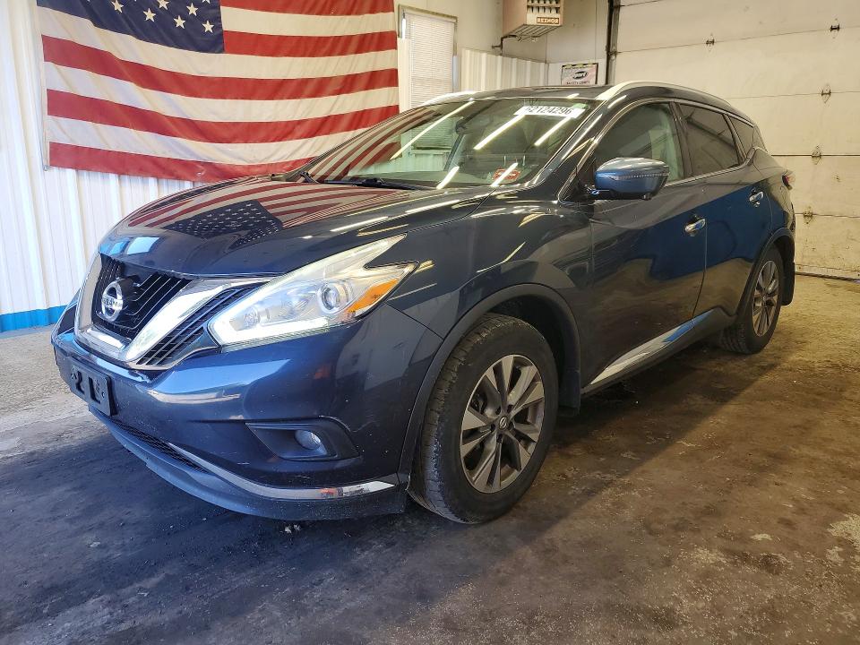 Auction sale of the 2016 Nissan Murano, vin: 5N1AZ2MH2GN117478, lot number: 62124296