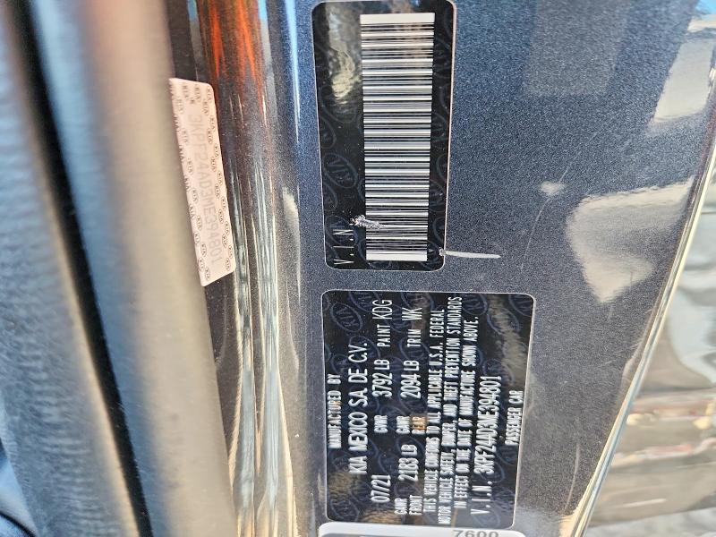 Продаж на аукціоні авто 2021 Kia Forte, vin: 3KPF24AD3ME394801, номер лоту: 60861696