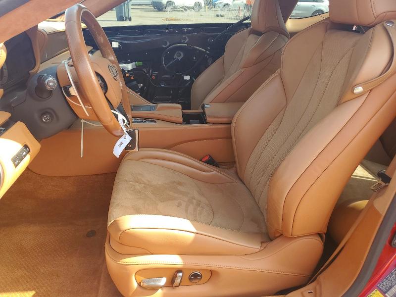 2018 Lexus Lc მანქანა იყიდება აუქციონზე, vin: JTHHP5AY4JA004501, აუქციონის ნომერი: 58942376