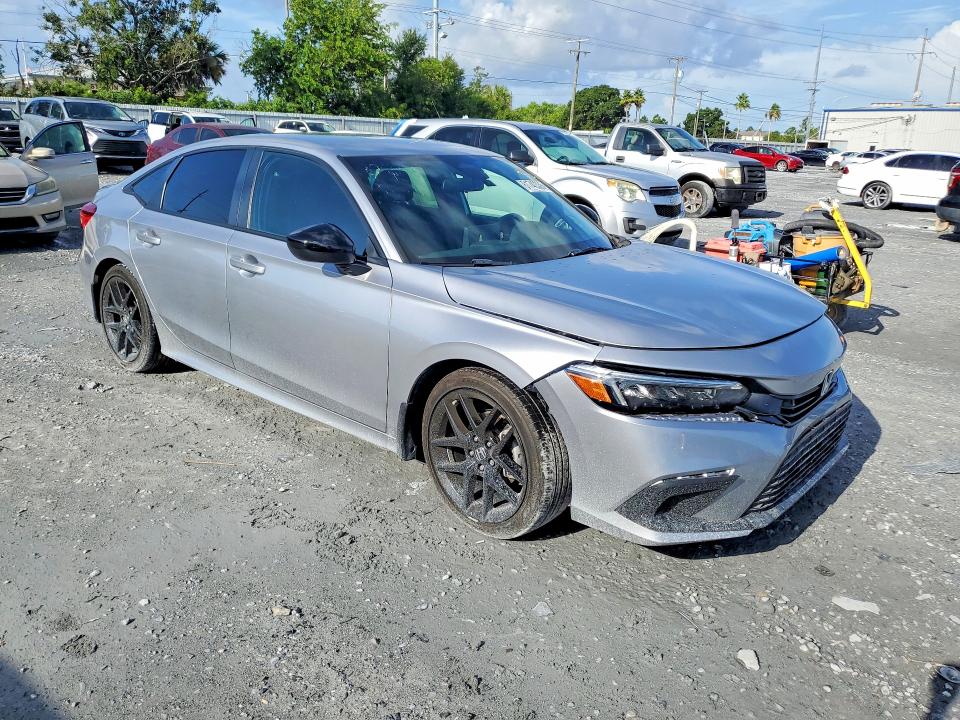 61742336 :رقم المزاد ، 2HGFE2F5XRH507220 vin ، 2024 Honda Civic مزاد بيع