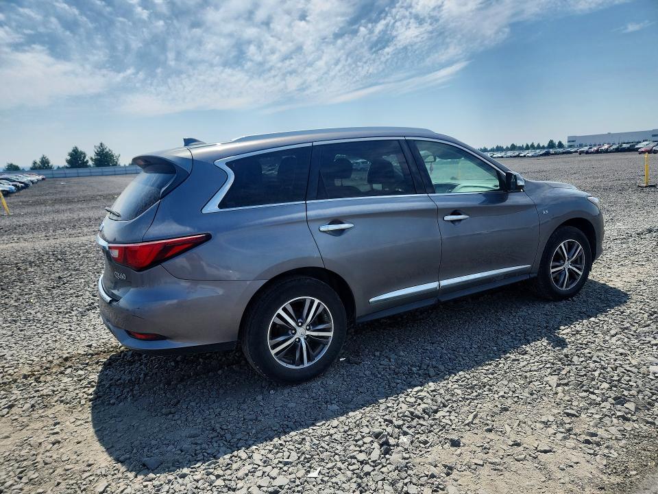 61951476 :رقم المزاد ، 5N1DL0MM8HC501665 vin ، 2017 Infiniti Qx60 مزاد بيع